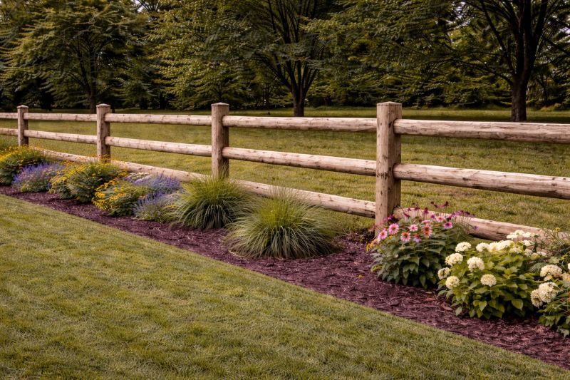 Rustic Fence Installation in Pearland, TX