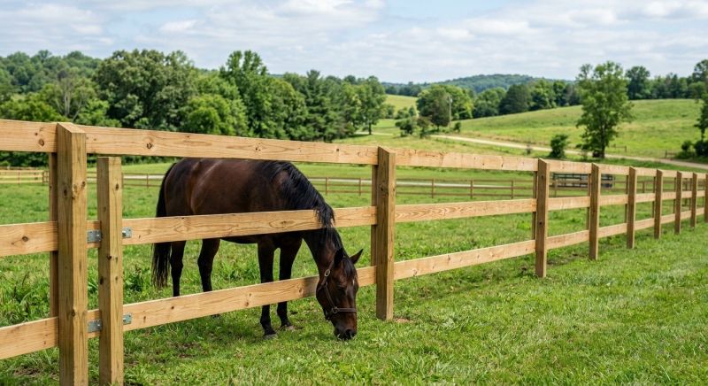Stable Fencing Installation in Sacramento, CA