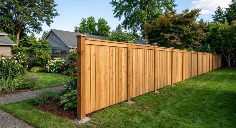 Timber Fence Installation in Pearland, TX