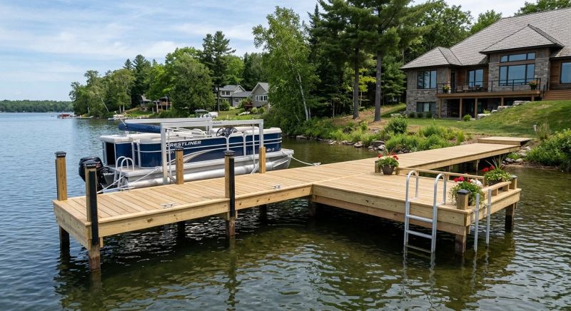 Water Dock Installation in Olathe, KS