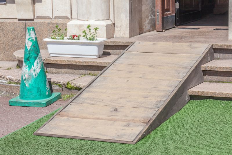 Outdoor Wheel Chair Ramp