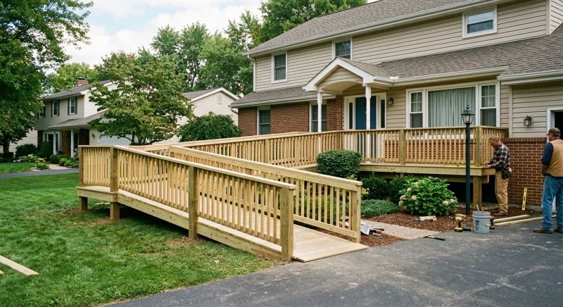 Wheelchair Ramp Replacement in Kansas City, KS