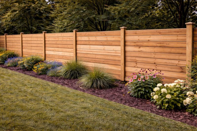 Wood Plank Fence Installation in Sacramento, CA