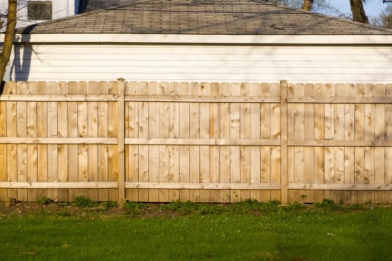 Wood Plank Fence Installation in Sacramento, CA