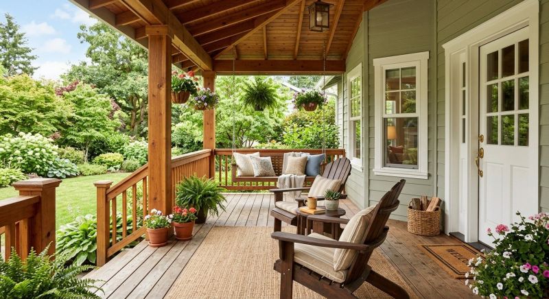 Wood Porch Construction in Stamford, CT