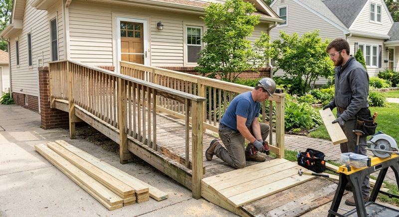Wood Ramp Service in Kansas City, KS