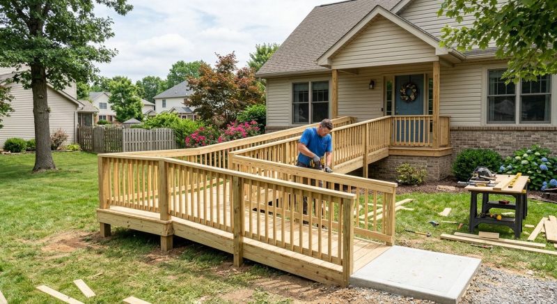 Wood Ramp Service in Kansas City, KS