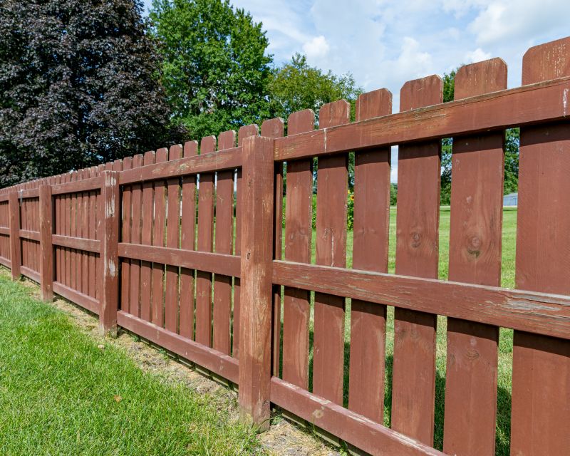 Wooden Dog Fence Installation in Sacramento, CA